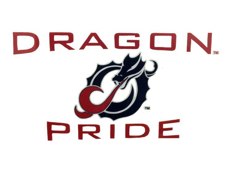 MSUM Logo - Dragon Pride Color Shock Decal