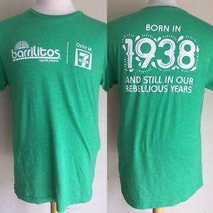 Barrilitos Logo - BARRILITOS AGUAS FRESCAS x 7-11 Seven Eleven Rare Promo T-Shirt Size ...