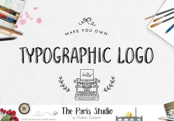 Instant Logo - Typographic Logo Design: Pay As You Go by The Paris Studio, Madame ...