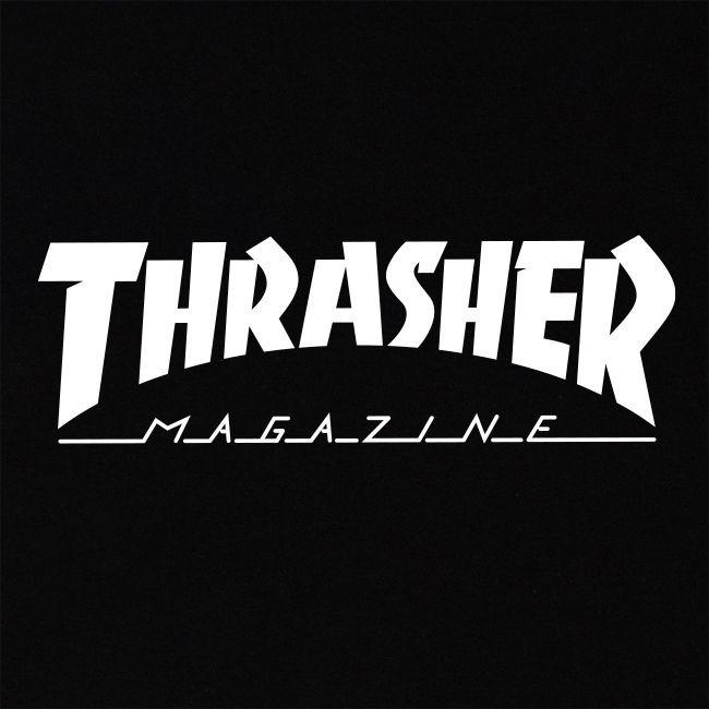 Thrasher Logo - Thrasher Magazine Shop - Thrasher Magazine Logo Zip Hood (Black)