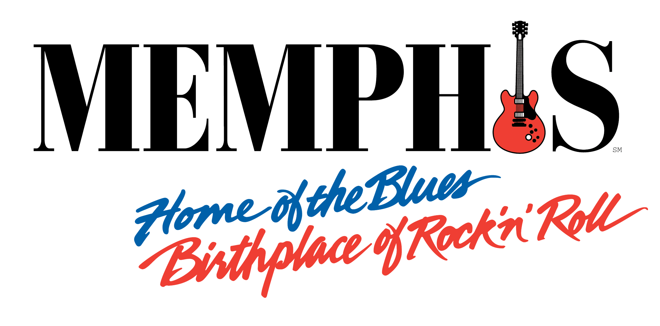 Memphis Logo - mc memphis travel logo w white