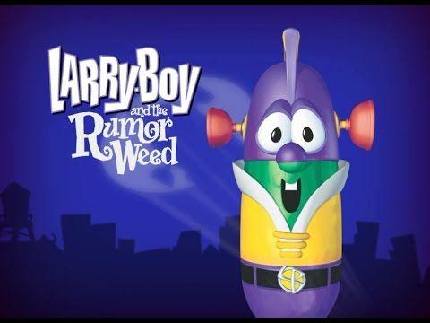 LarryBoy Logo - VeggieTales-Larry-Boy and the Rumor Weed Menu Walkthrough - YouTube