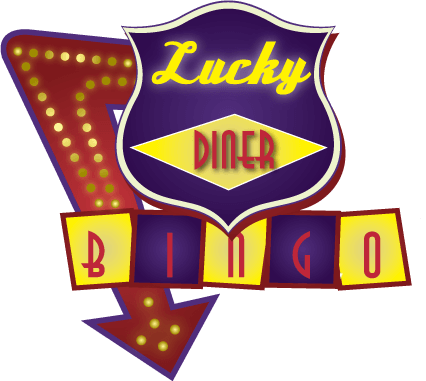 Bingo Logo - LuckyDinerBingo.com. Lucky Diner Bingo