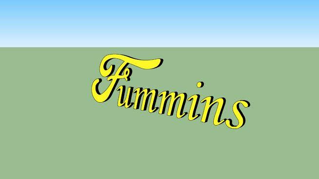 Fummins Logo - a fummins badge i made | 3D Warehouse