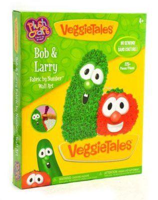 LarryBoy Logo - VeggieTales ® PlushCraft™ Bob & Larry Boy Wall Art