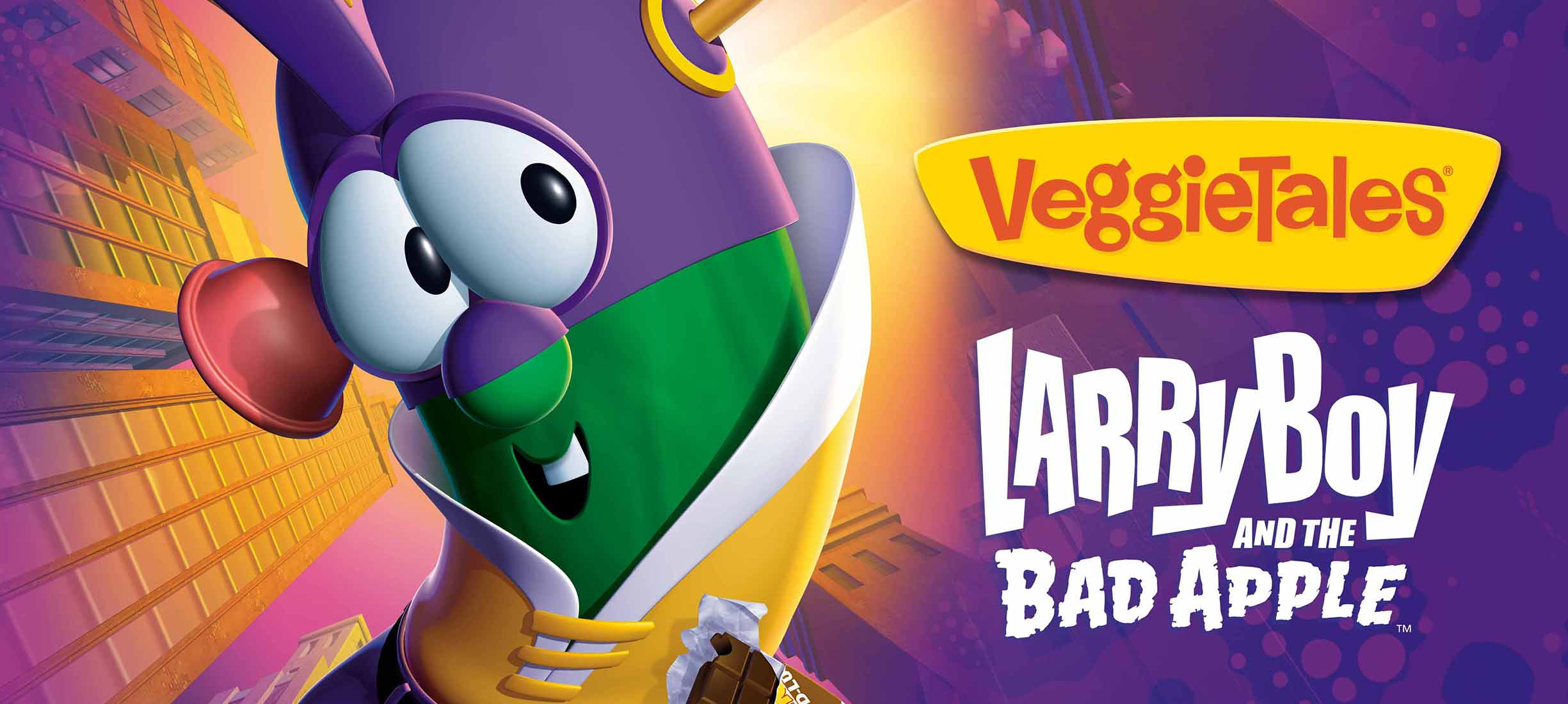 LarryBoy Logo - Watch Veggietales: Larryboy And The Bad Apple Online - Pure Flix