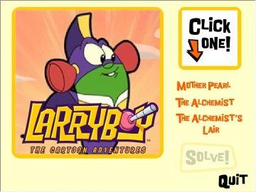 LarryBoy Logo - Larry boy cartoon adventure game.com now !