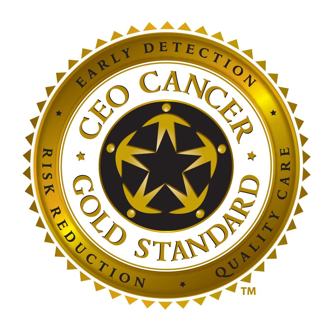 Standard Logo - Gold Standard Logo. CEO Cancer Gold Standard