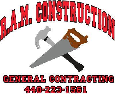 Chardon Logo - R.A.M. Construction. Chardon OH Home Improvements