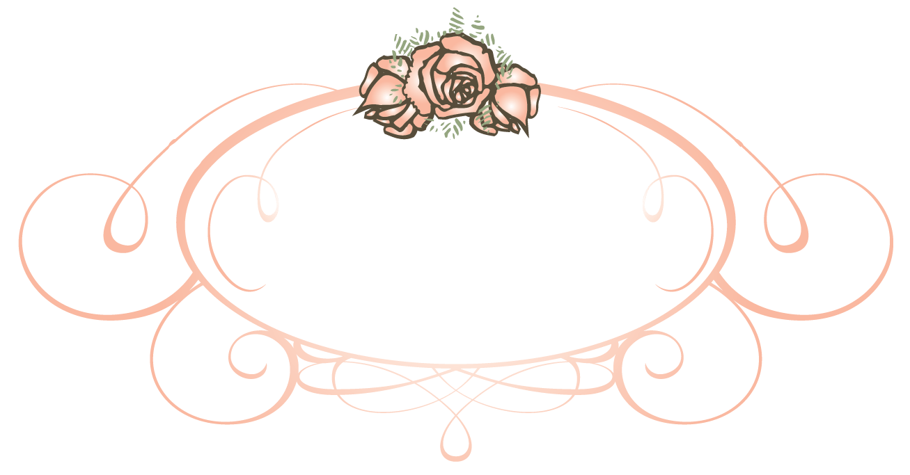 Frame Logo - Online Logo Vintage Maker - Rose frame Logo Template