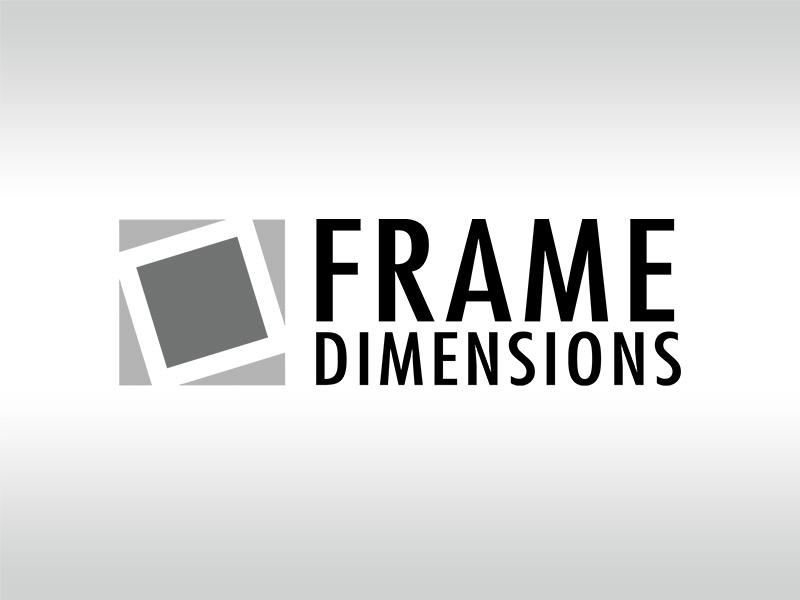 Frame Logo - Frame Dimensions Logo. Phete First Graphics