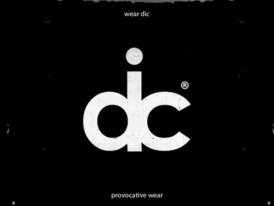 DiC Logo - Wear Dic Logo | Logo Design | Logo design, Logos, Design