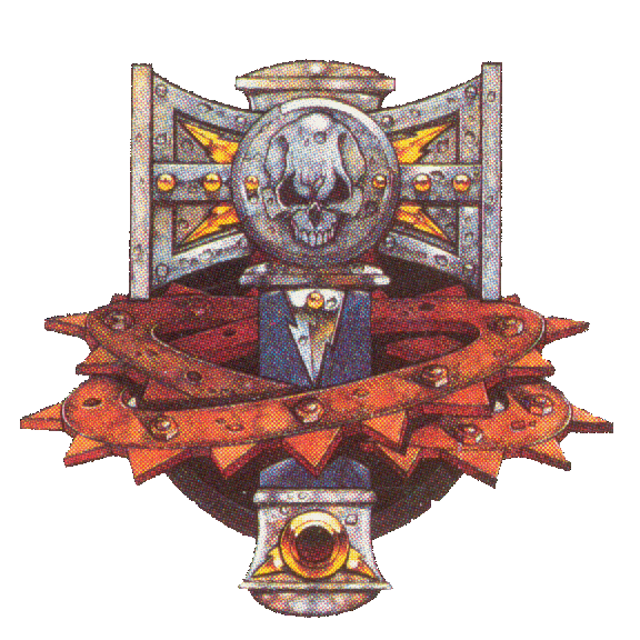 Necromunda Logo - House Goliath emblem 40K. art paint