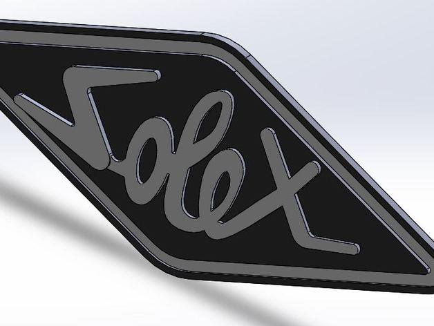 Solex Logo - solex Logo by Rebolini - Thingiverse