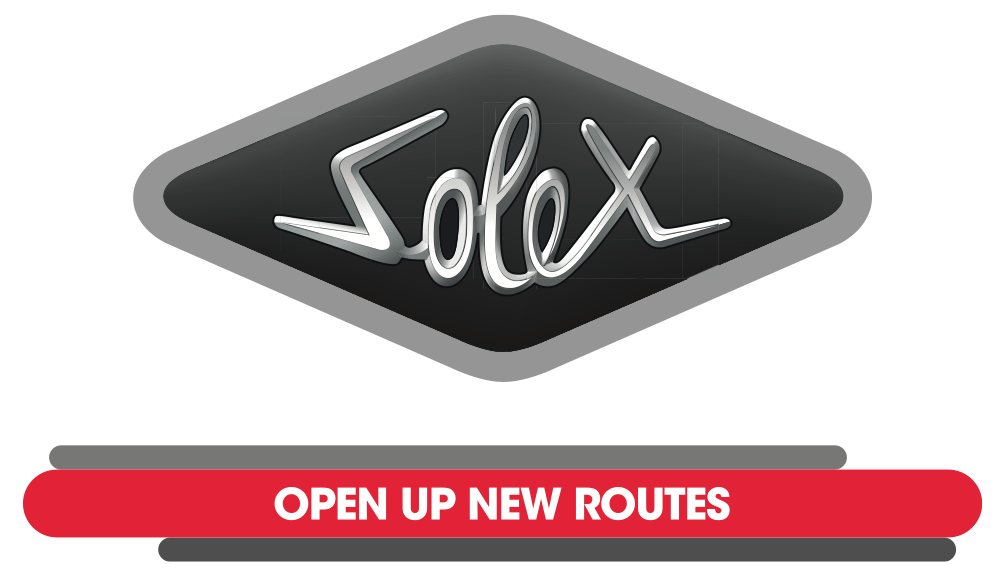 Solex Logo - SOLEX ARRIVES IN THE UK. EBCO Electric Bikes