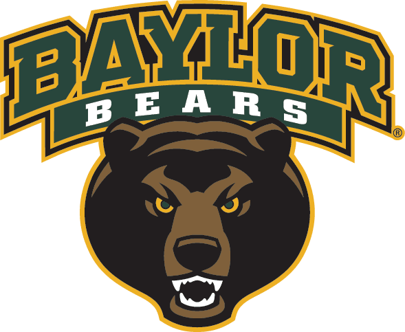 Baylor Logo - The jersey is Black / Green / White in color with a Large Baylor