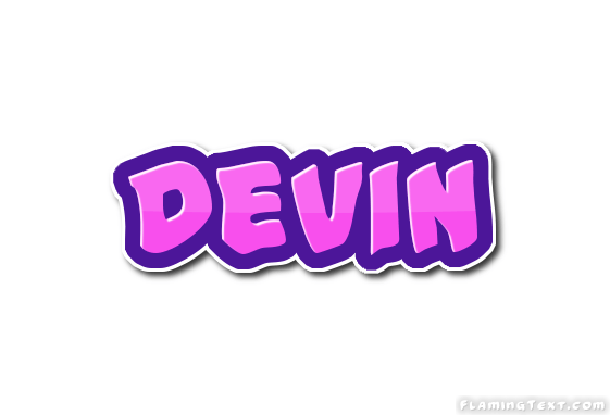 Devin Logo - Devin Logo | Free Name Design Tool from Flaming Text