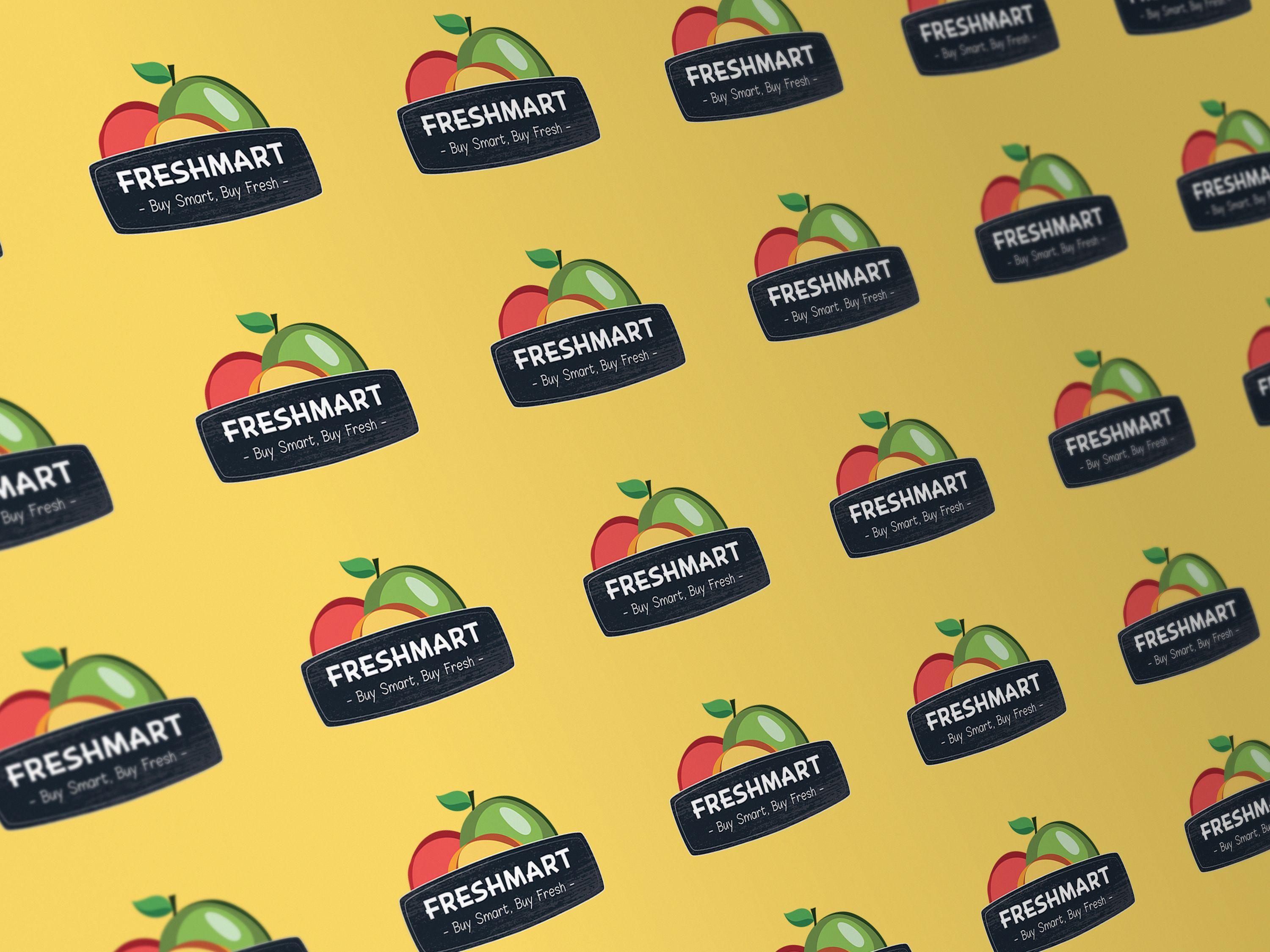 Freshmart Logo - Freshmart logo design by iFactory. #ifactory #logo #design ...