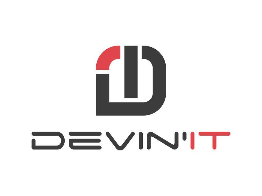 Devin Logo - Entry by RebelliousDesign for Logo for Devin'IT!