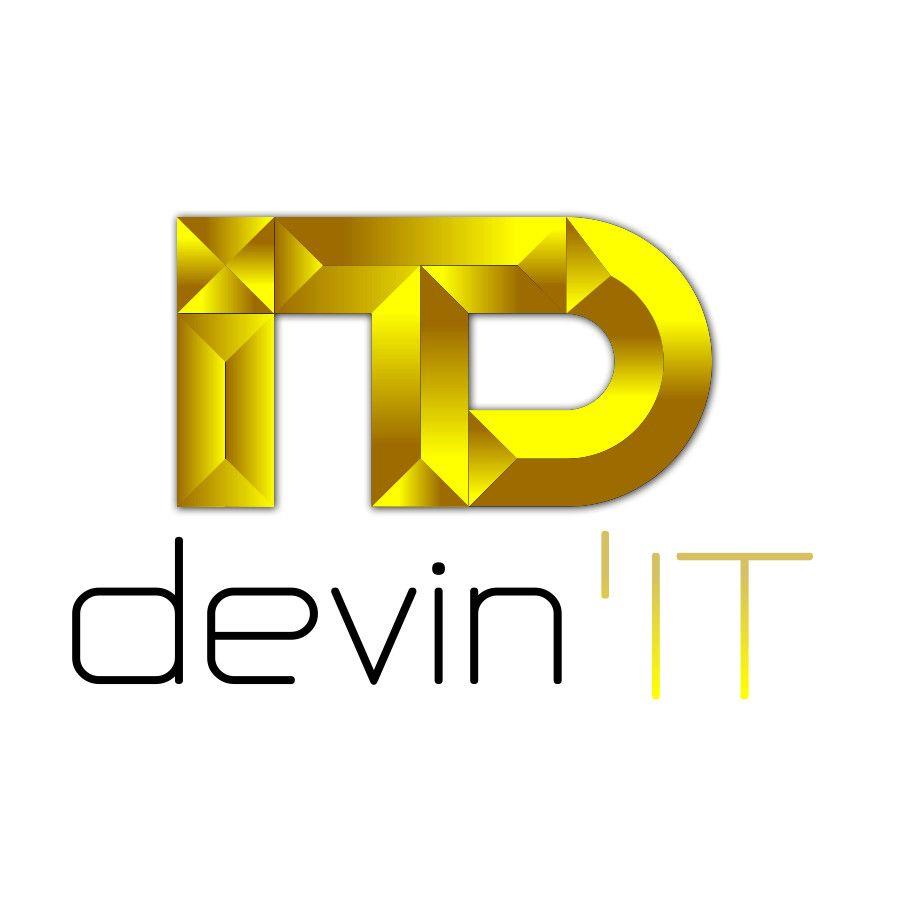 Devin Logo - Entry #452 by Maboy for Logo for Devin'IT! | Freelancer