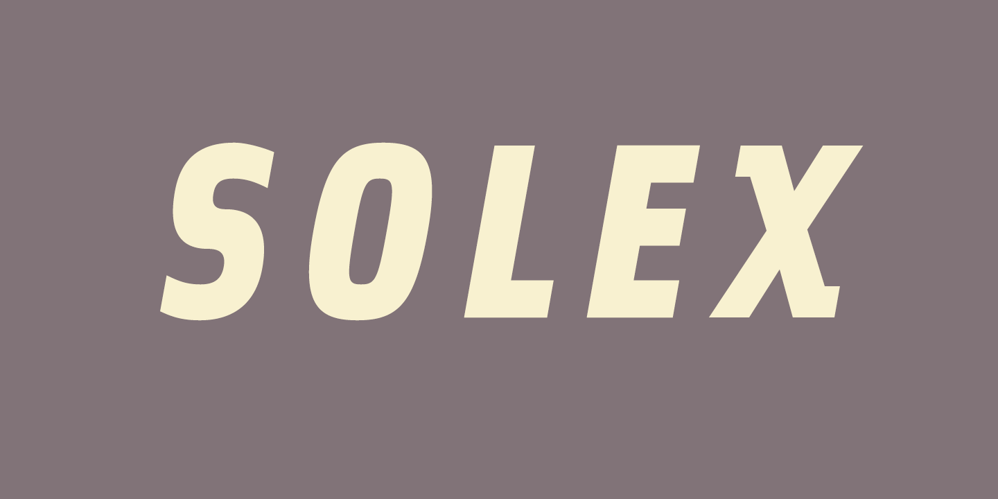 Solex Logo - Solex