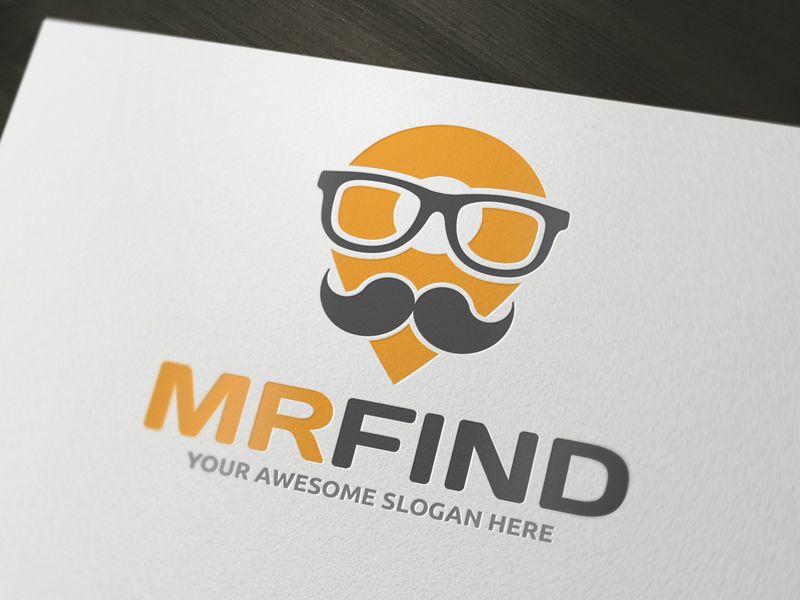 Find Logo - Mister Find Logo Template