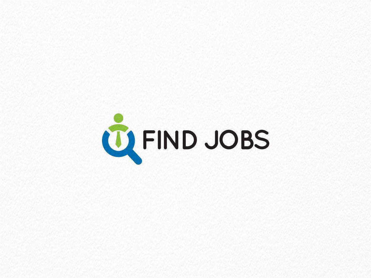 Find Logo - Search Jobs Logo - Graphic Pick