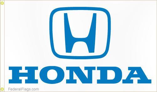 Blue Honda Logo - Buy Honda Logo Flag'x5' Logo Flags. Federal Flags ™