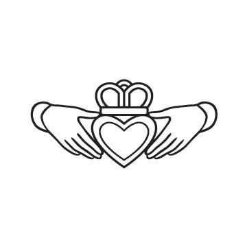 Claddagh Logo - CLADDAGH 006 - Design Memorials