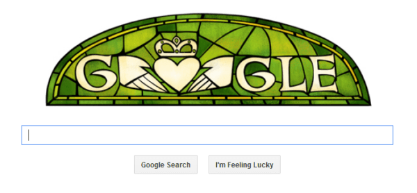 Claddagh Logo - Saint Patrick's Day Google Logo Marks The Holiday With Irish