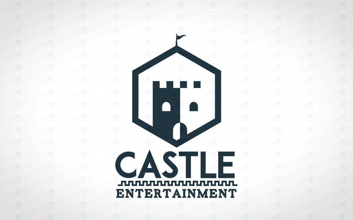 Castle Logo - Modern Gaming Castle Logo For Sale - Lobotz