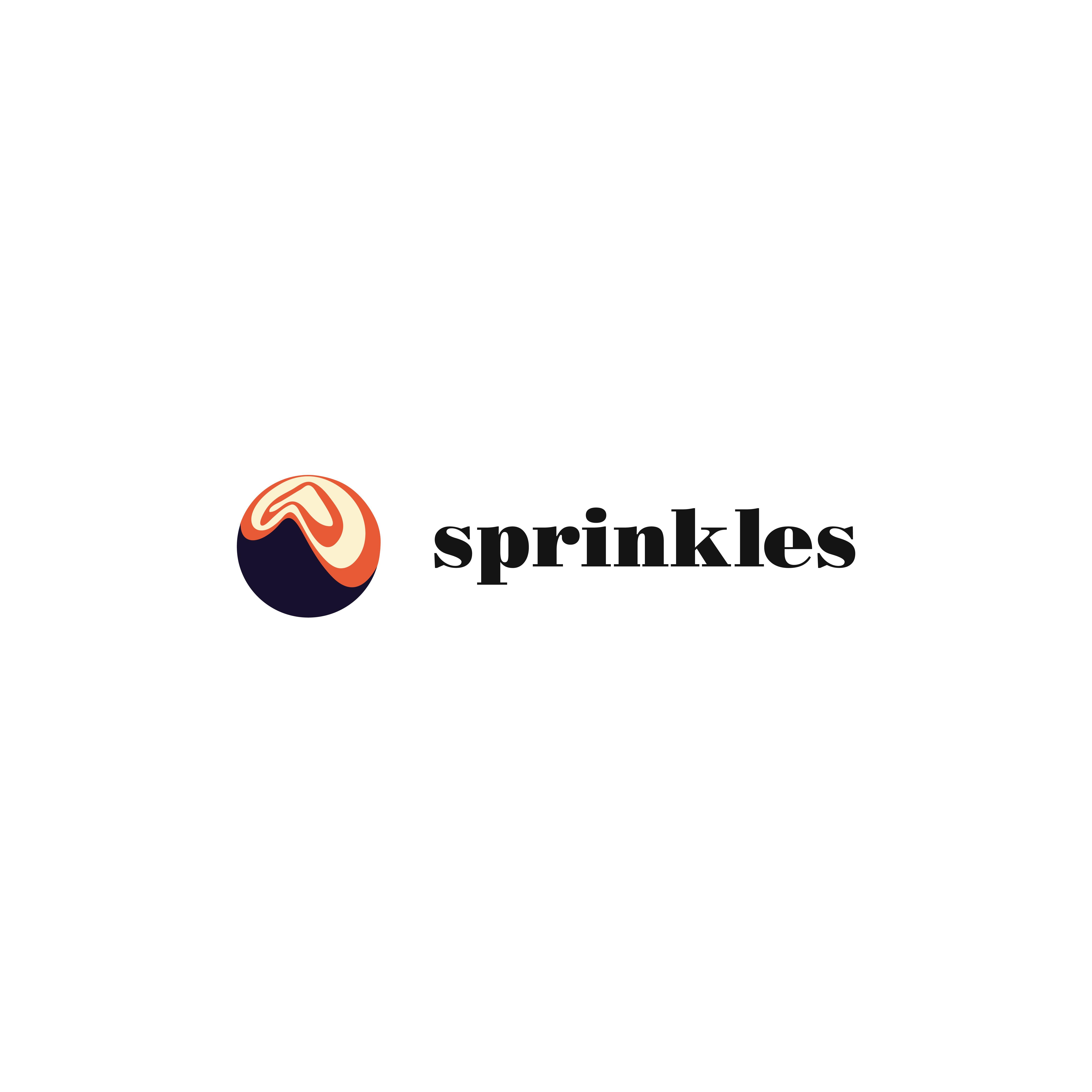 Sprinkles Logo - sprinkles icecream logo thirty logos | thirty logos | Logos, Cool ...