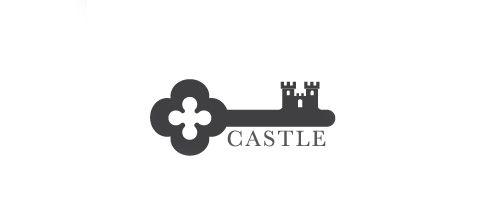 Castle Logo - 30 Inspiringly Charming Castle Logos | Naldz Graphics