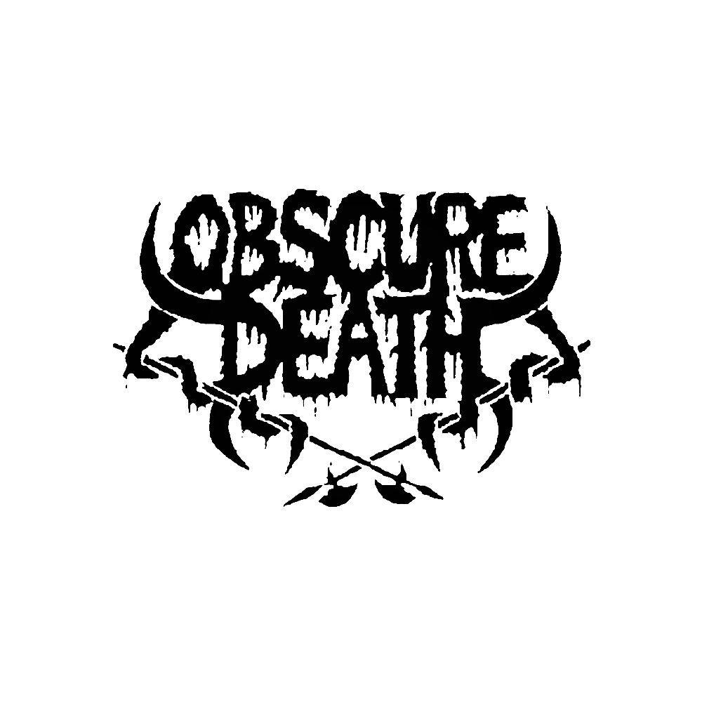 Obscure Logo - Obscure Deathband Logo Vinyl Decal