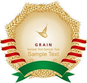 Wheat Logo - Wheat label Logo Vector (.EPS) Free Download