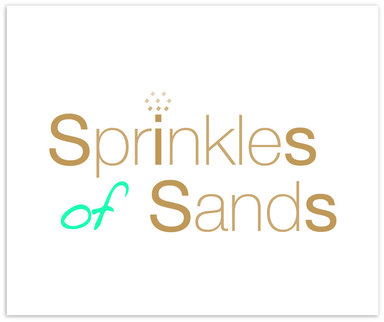 Sprinkles Logo - Elegant, Personable Logo Design for Sprinkles of Sand by BPQR ...