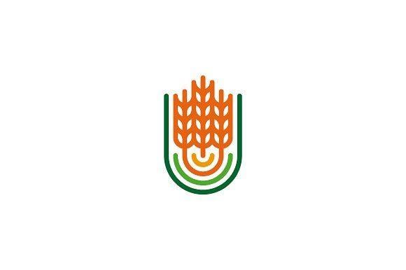 Wheat Logo - United Wheat Logo Logo Templates Creative Market