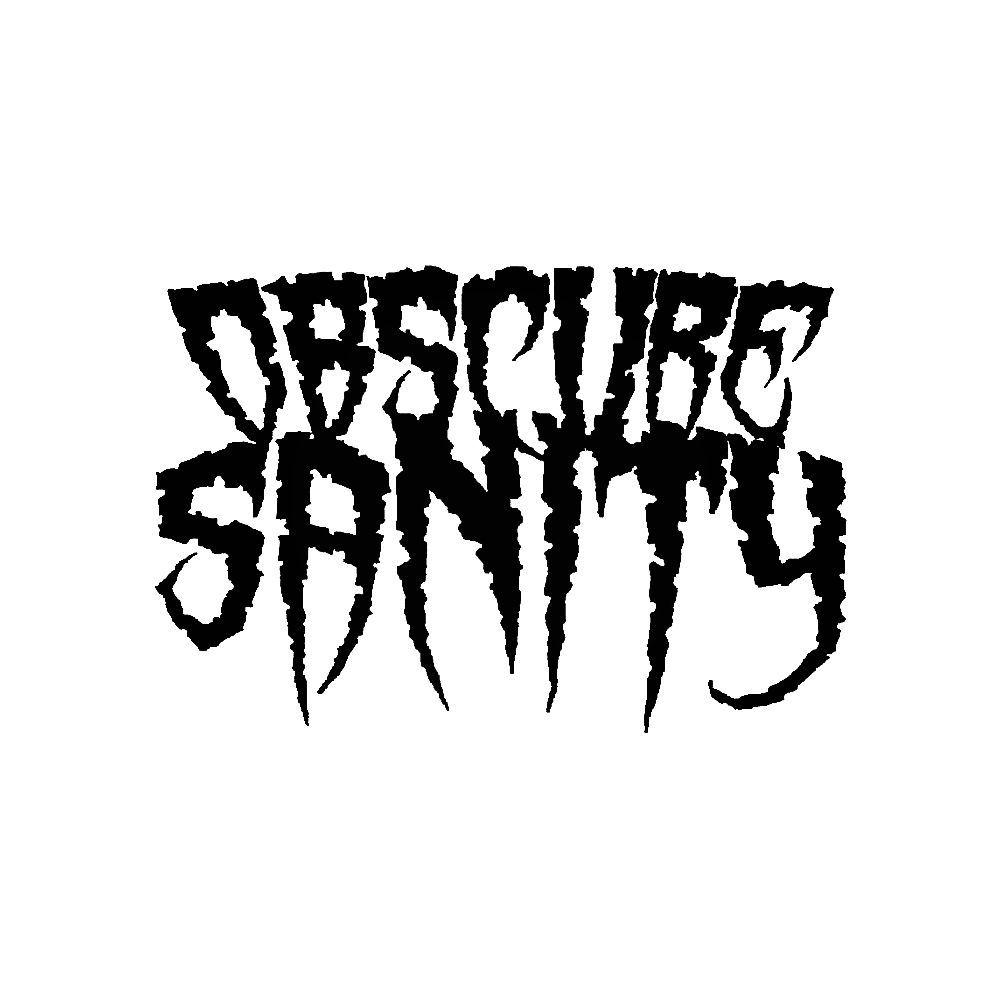 Obscure Logo - Obscure Sanityband Logo Vinyl Decal