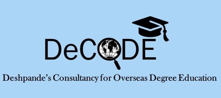 Decode Logo - DeCODE – Deshpande's Consultancy for Overseas Degree Education ...