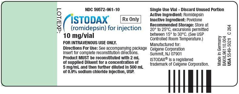 Istodax Logo - NDC 59572-984 Istodax Romidepsin