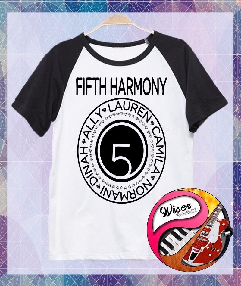 5H Logo - Remera Fifth Harmony Unisex 5h Logo 1 - $ 350,00 en Mercado Libre