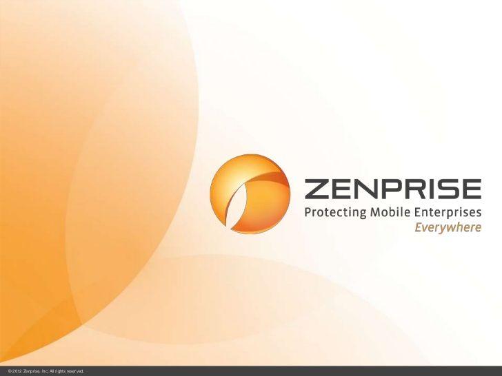 Zenprise Logo - Zenprise Overview V5[1]