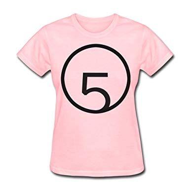 5H Logo - Women's Fifth Harmony 5H Band Logo 2015 T-Shirts Pink Medium: Amazon ...