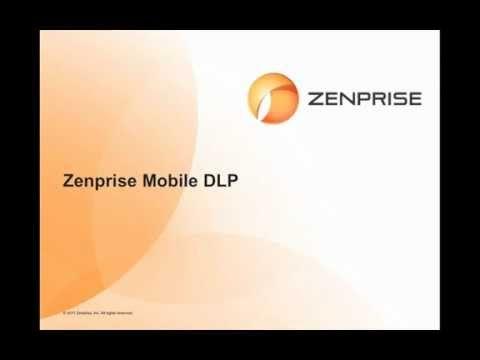 Zenprise Logo - Zenprise Mobile DLP - YouTube