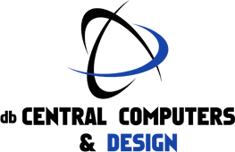 Computers Logo - db Central Computers & Design