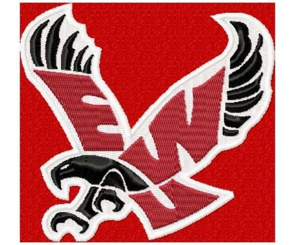 EWU Logo - EWU Eagles logo machine embroidery design for instant download