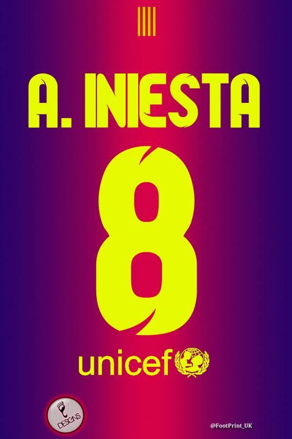 Iniesta Logo - FootPrint Designs on Twitter: 