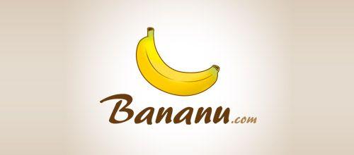 Bana Logo - 40 Nifty Banana Logo Designs For Inspiration | Naldz Graphics