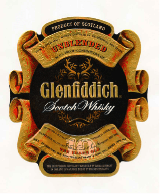 Glenfiddich Logo - Glenfiddich Iconic Logo, Bottle & Packaging Evolution
