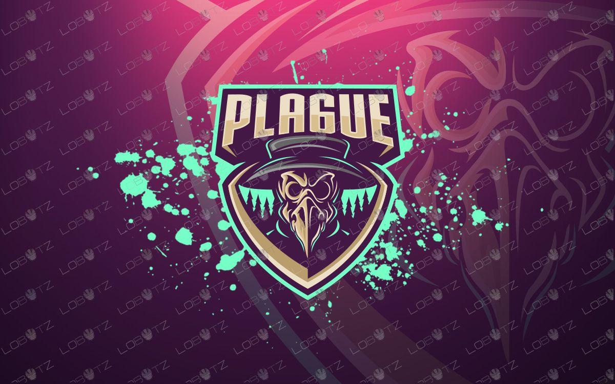 Plague Logo - Plague Doctor Mascot Logo For Sale | Plague Doctor eSports Logo - Lobotz